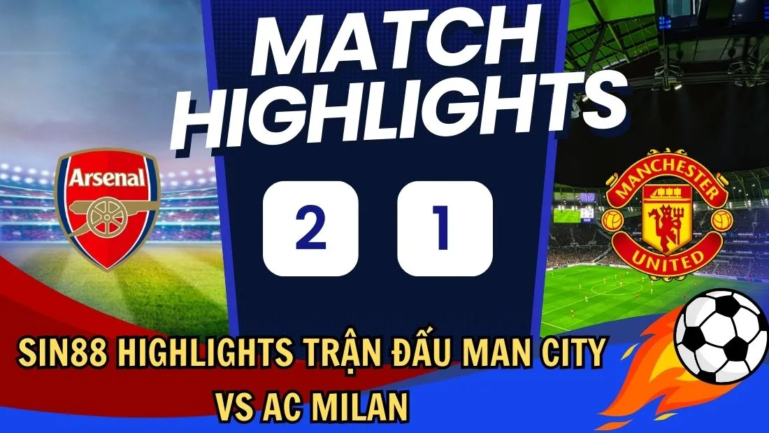 sin88 highlights arsenal vs mu (1)