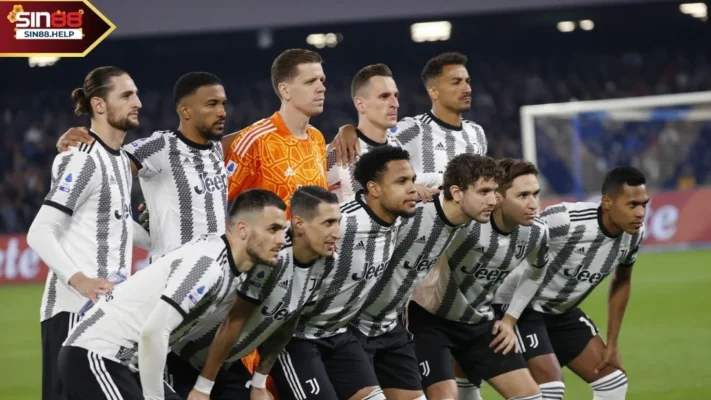 Đội hình dự kiên sẽ thi đấu trong trận của Juventus