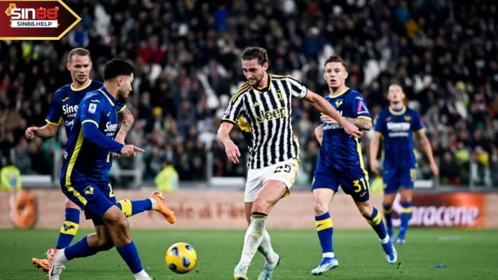 Đội hình thi đấu của Verona vs Juventus