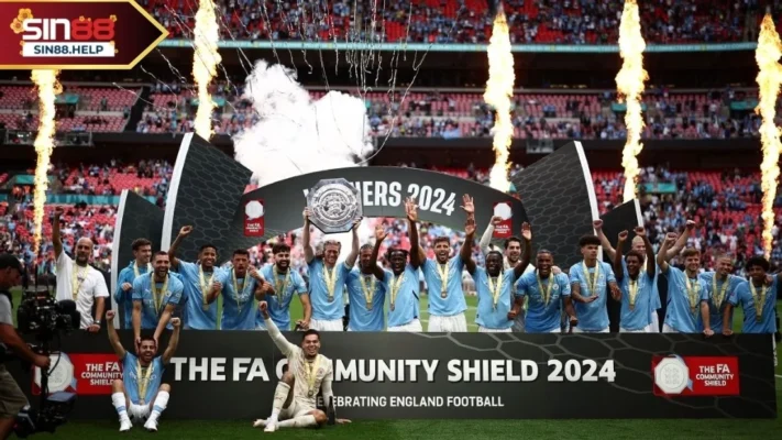 Man City lên ngôi vô địch Siêu cúp Anh 2024