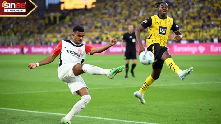 SIN88 thống kê diễn biến trận đấu Dortmund vs Frankfurt